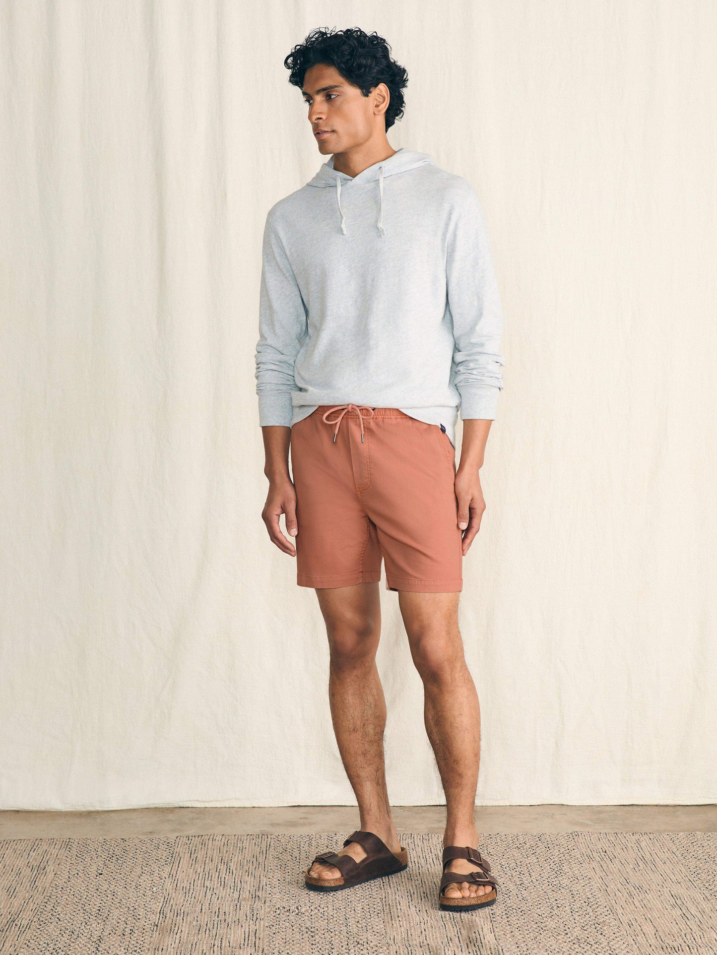 Essential Drawstring Short (6.5") - Copperhead