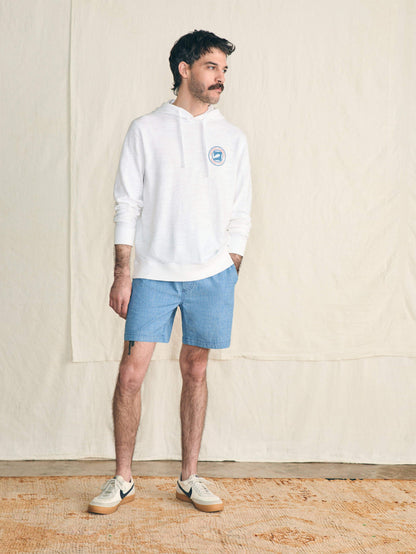 Essential Chambray Short (6.5") - Sherwood Creek Indigo