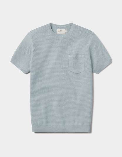 Waffle Knit Sweater Tee