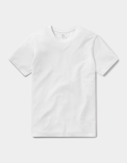 Normal Jersey Classic Tee in White