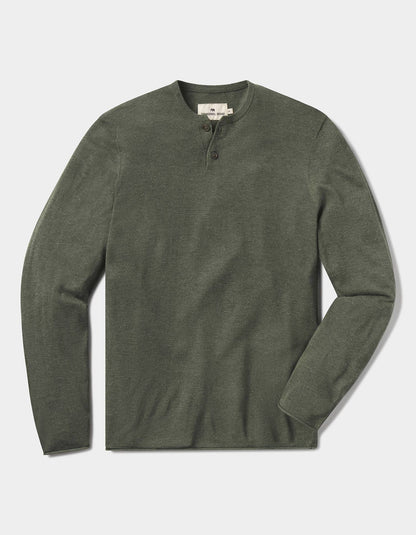 Summer Linen-Blend Henley