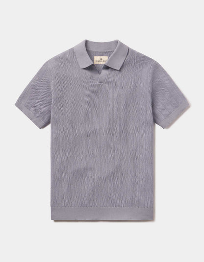 Robles Textured Knit Polo