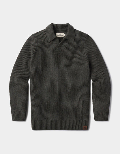 Marled Polo Sweater