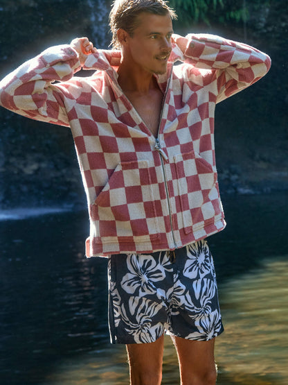 Cabana Apres Jacket - Red Shell Buffalo