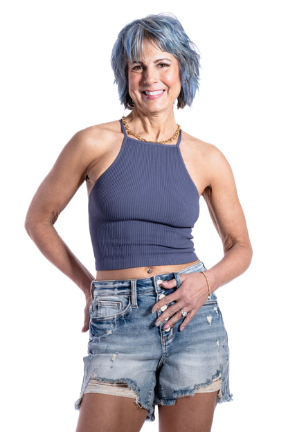 Women's Seamless Halter Bralette
