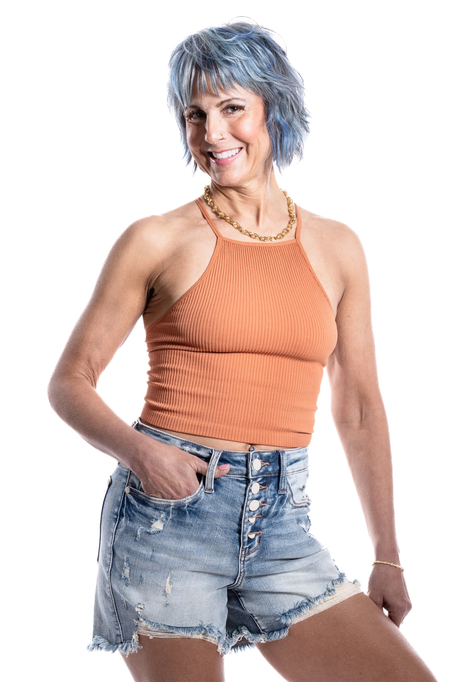 Women's Seamless Halter Bralette