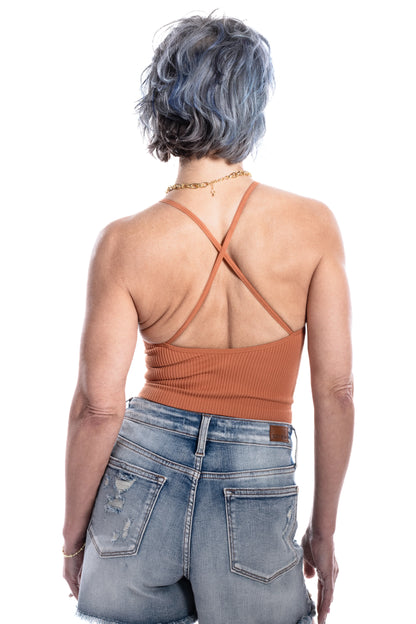 Women's Seamless Halter Bralette
