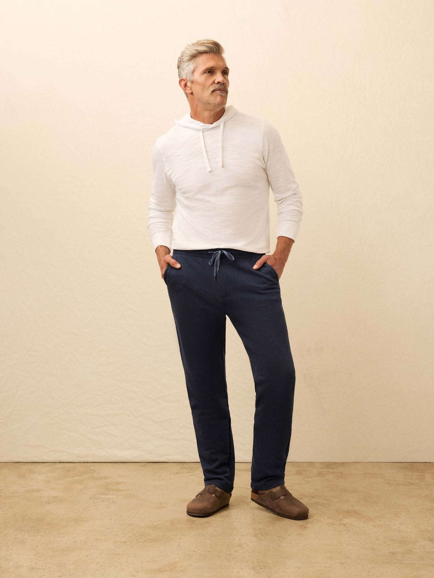 Inlet Jogger Pant - Navy Night Melange