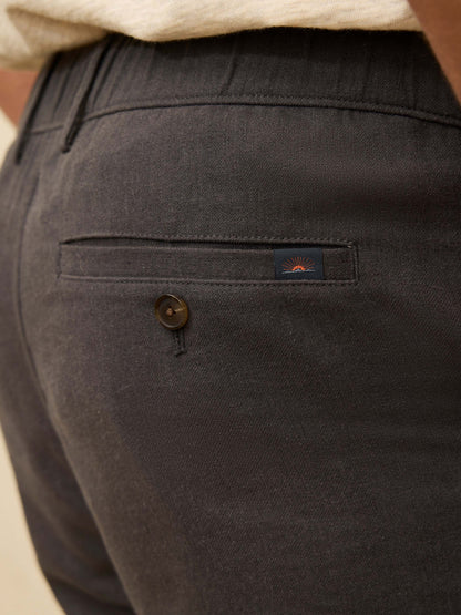 Movement™ Linen Short - Washed Black