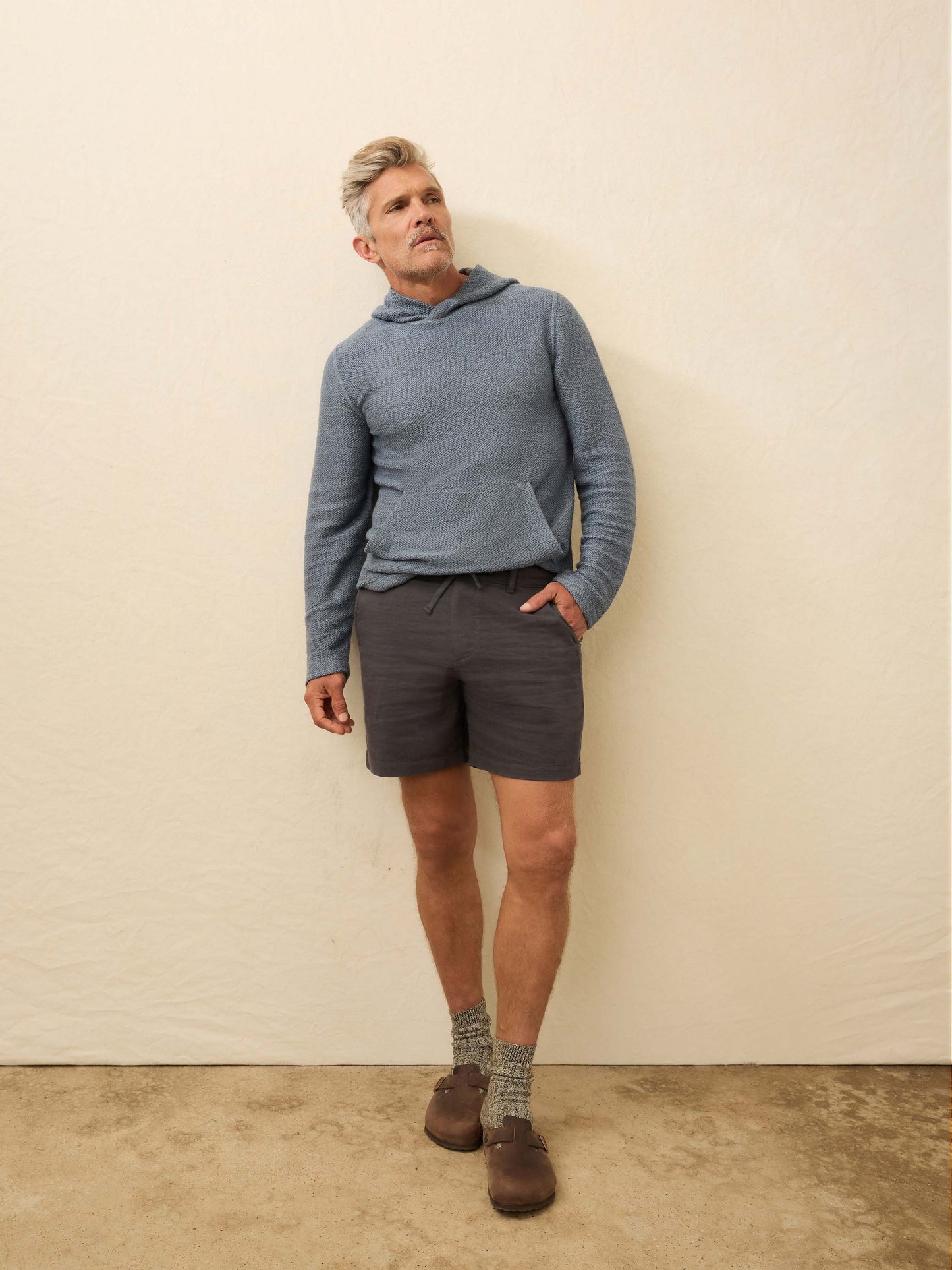 Movement™ Linen Short - Washed Black