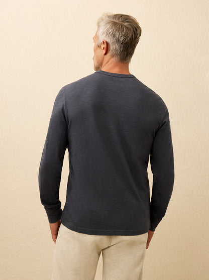 Long-Sleeve Sunwashed Tee - Dune Navy