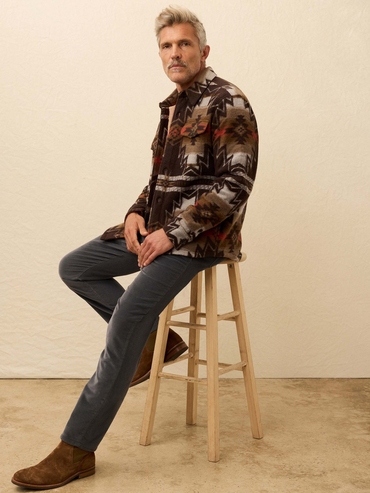 Doug Good Feather Range Fleece Lined Cpo - Summit Storm
