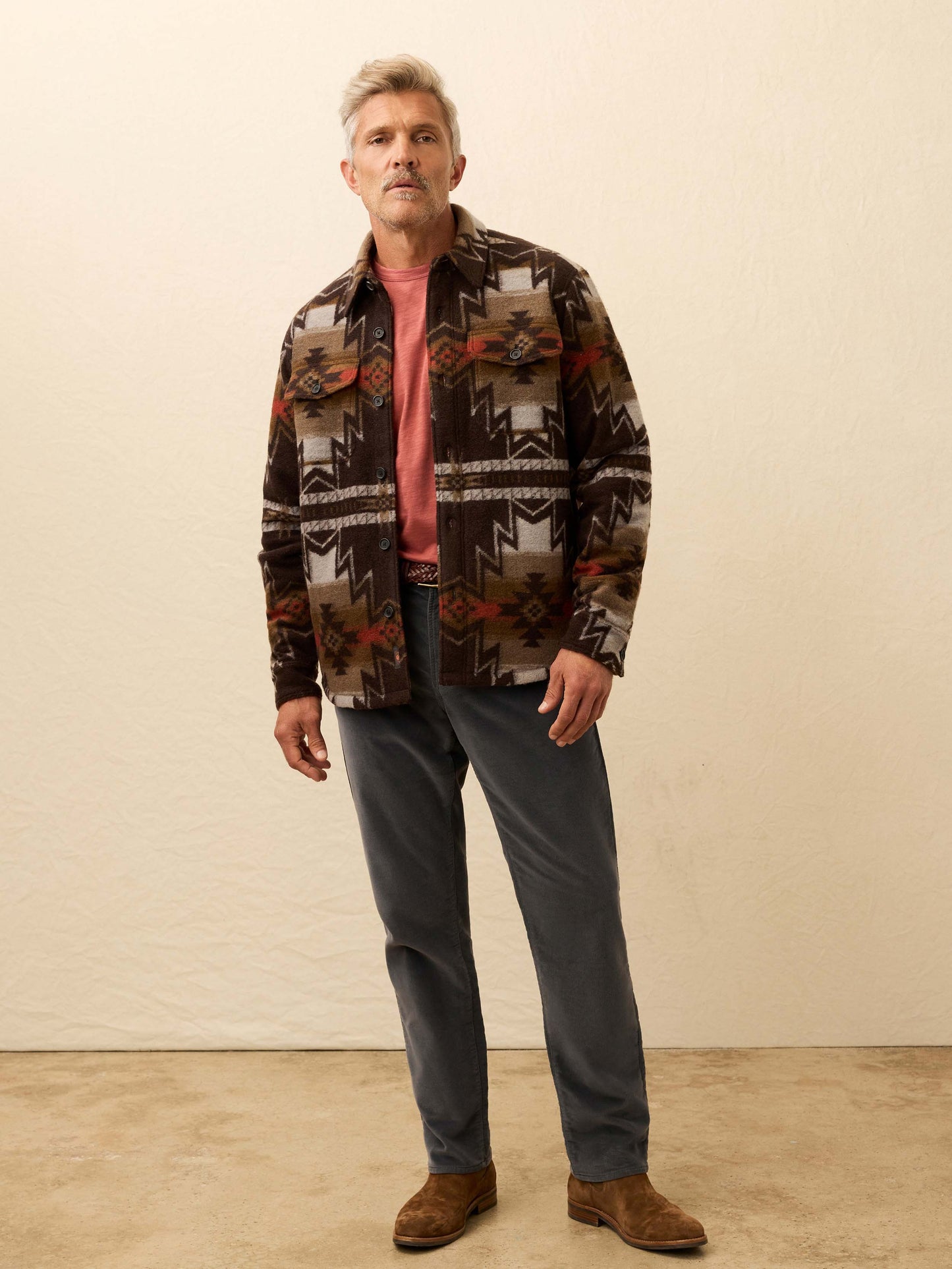 Doug Good Feather Range Fleece Lined Cpo - Summit Storm