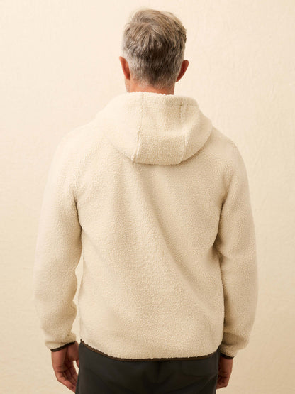 High Pile Fleece Hoodie - Arctic Ivory