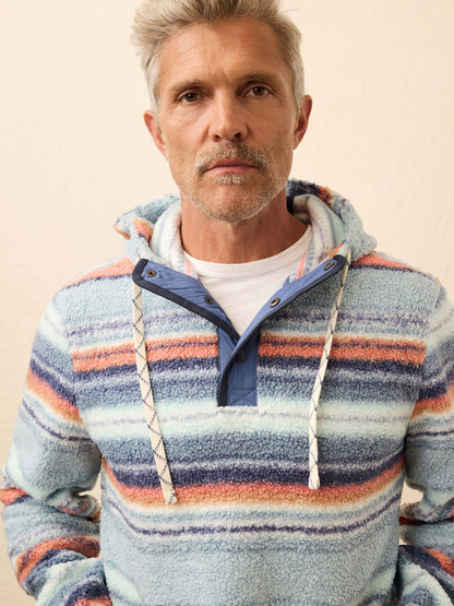 High Pile Fleece Hoodie - Island Sunrise