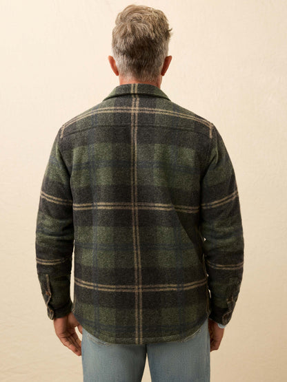 Range Fleece Lined CPO - Forest Point Plaid