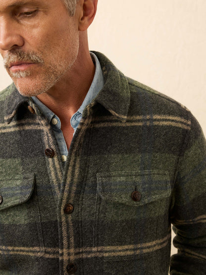 Range Fleece Lined CPO - Forest Point Plaid