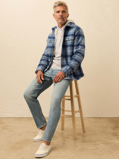 Range Fleece Lined CPO - Vintage Blue Plaid