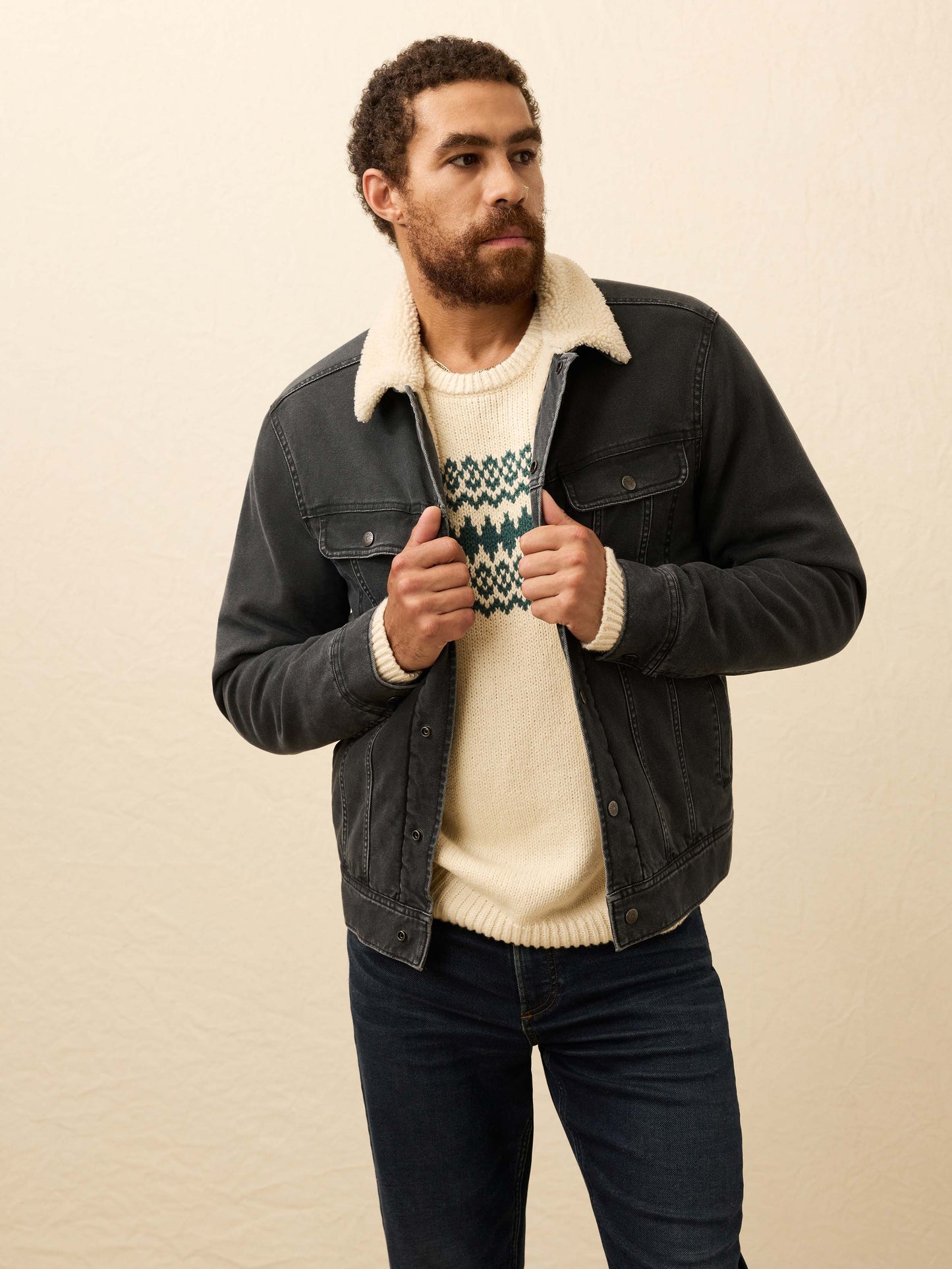 Timberline Canvas Trucker - Mountain Black