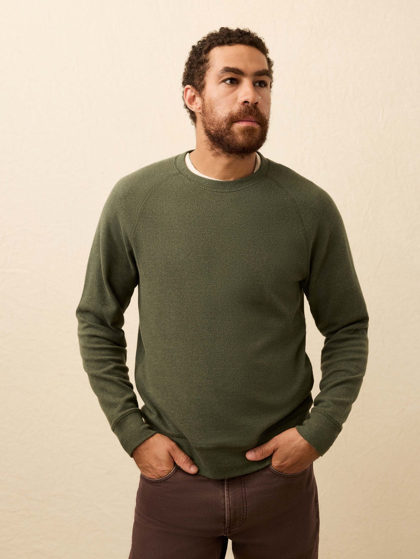 Legend™ Sweater Crew - Fall Evergreen Twill