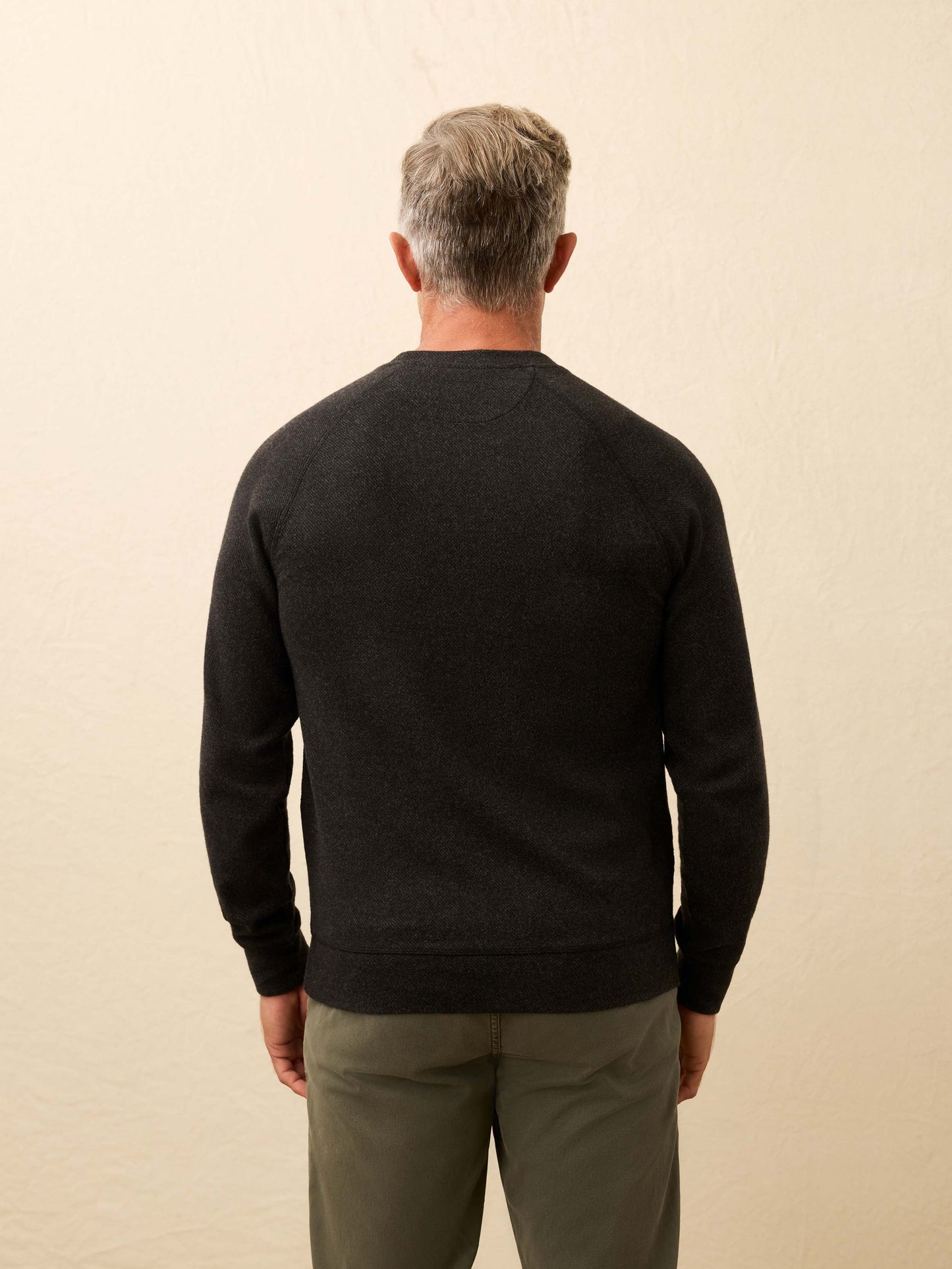Legend™ Sweater Crew - Heathered Black Twill
