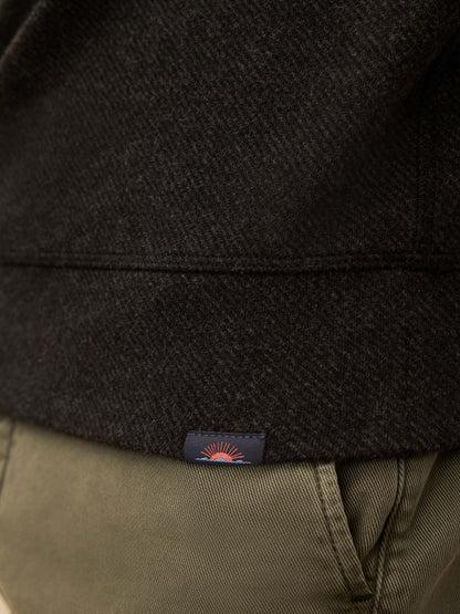 Legend™ Sweater Crew - Heathered Black Twill