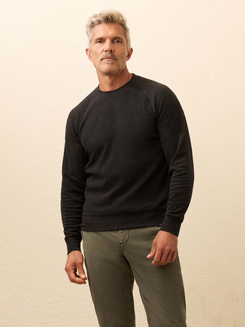 Legend™ Sweater Crew - Heathered Black Twill