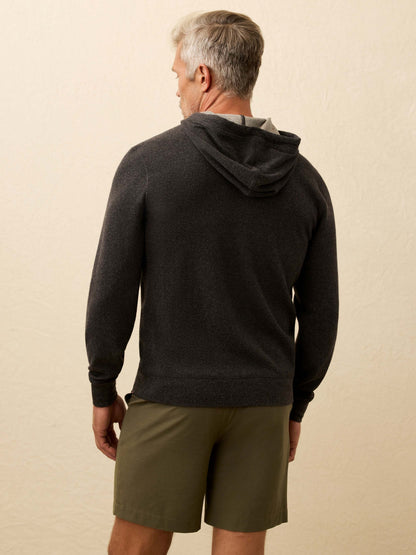 Legend™ Sweater Hoodie - Charcoal Heather Surf Stripe
