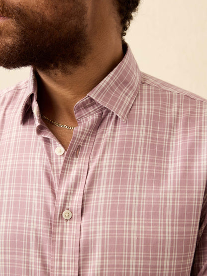 The Movement™ Shirt - Plum Cloud Plaid