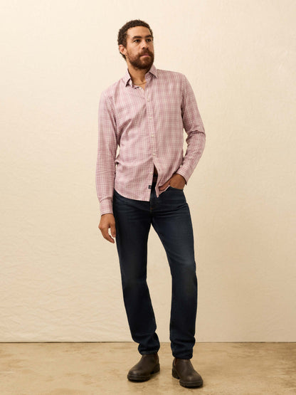 The Movement™ Shirt - Plum Cloud Plaid
