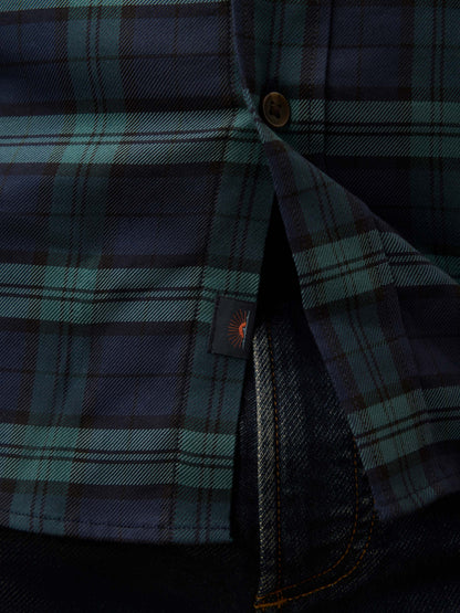Soft Twill Movement™ Shirt - Harbor Blackwatch Plaid
