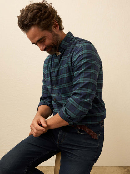 Soft Twill Movement™ Shirt - Harbor Blackwatch Plaid