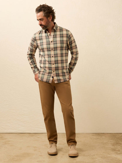 Soft Twill Movement™ Shirt - Olive Sands Plaid