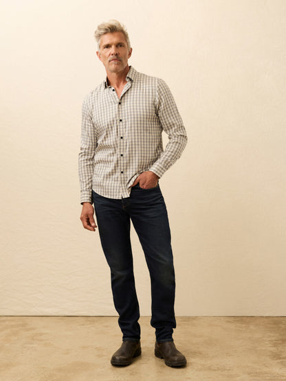 Soft Twill Movement™ Shirt - Wind Grey Gingham