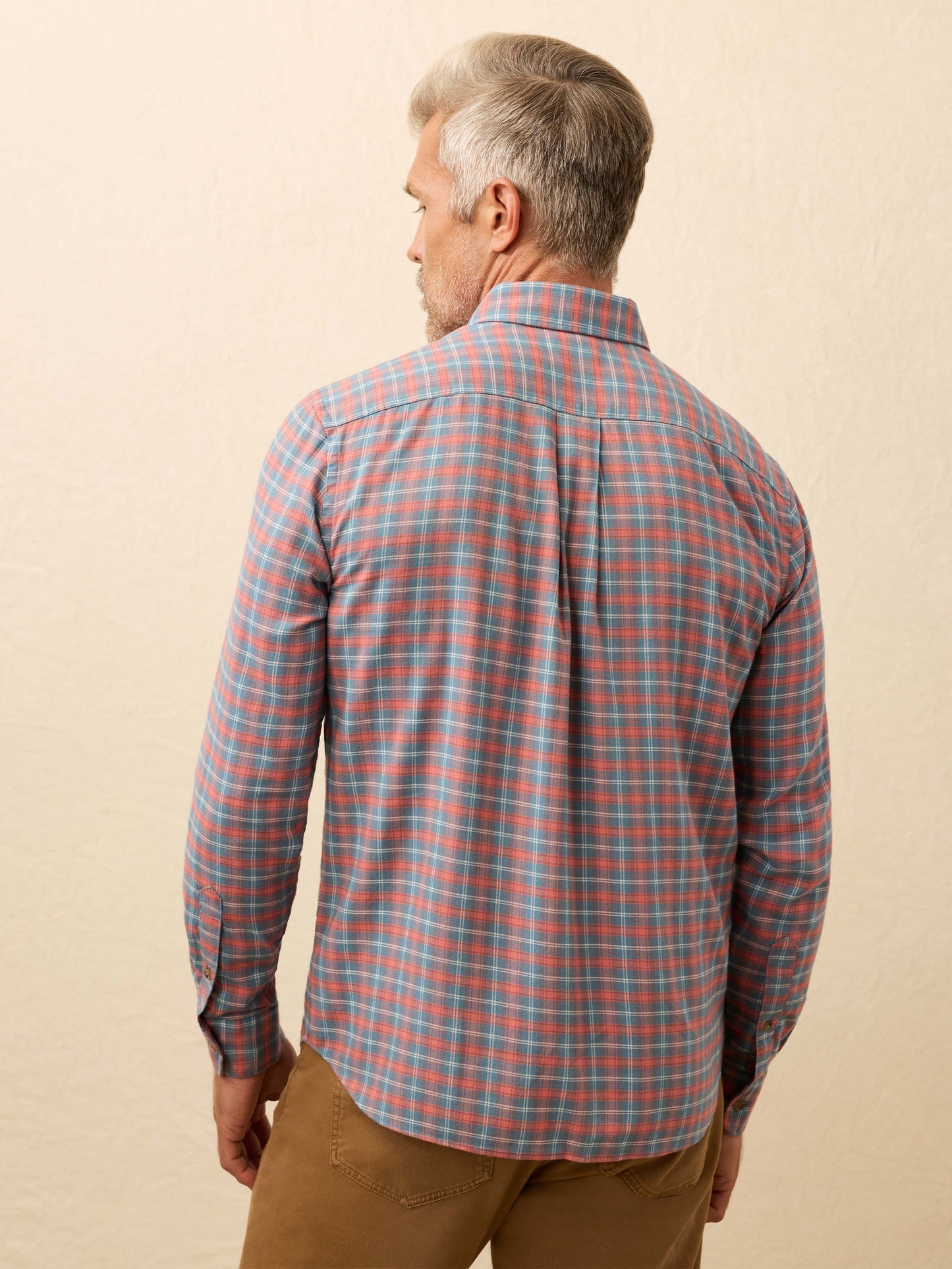 Movement™ Brushed Shirt - Blue Sierra Plaid