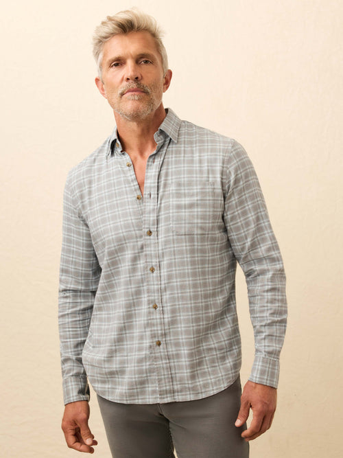 Movement™ Brushed Shirt - Ice Island Plaid