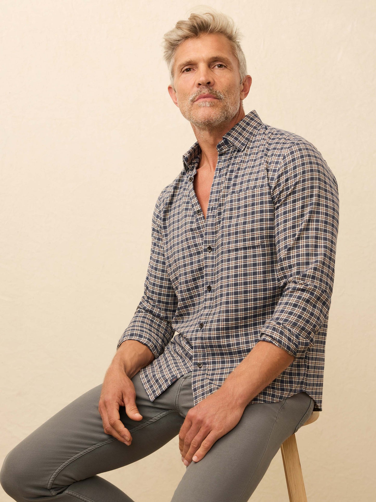Movement™ Brushed Shirt - Lighthouse Point Plaid