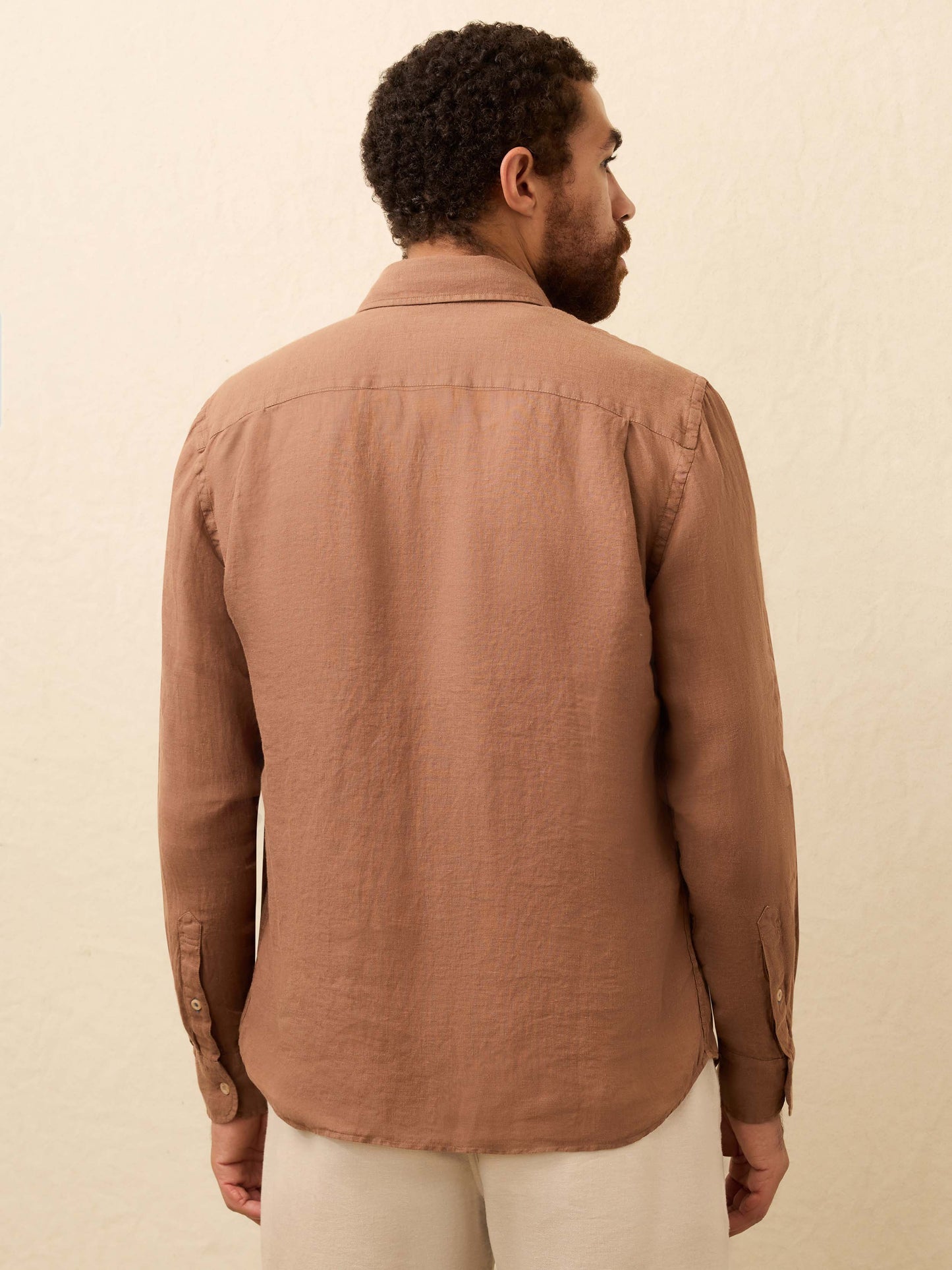 Laguna Linen Shirt - Chestnut Woods