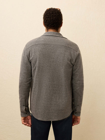 Legend™ Sweater Shirt - Alpine Grey Herringbone