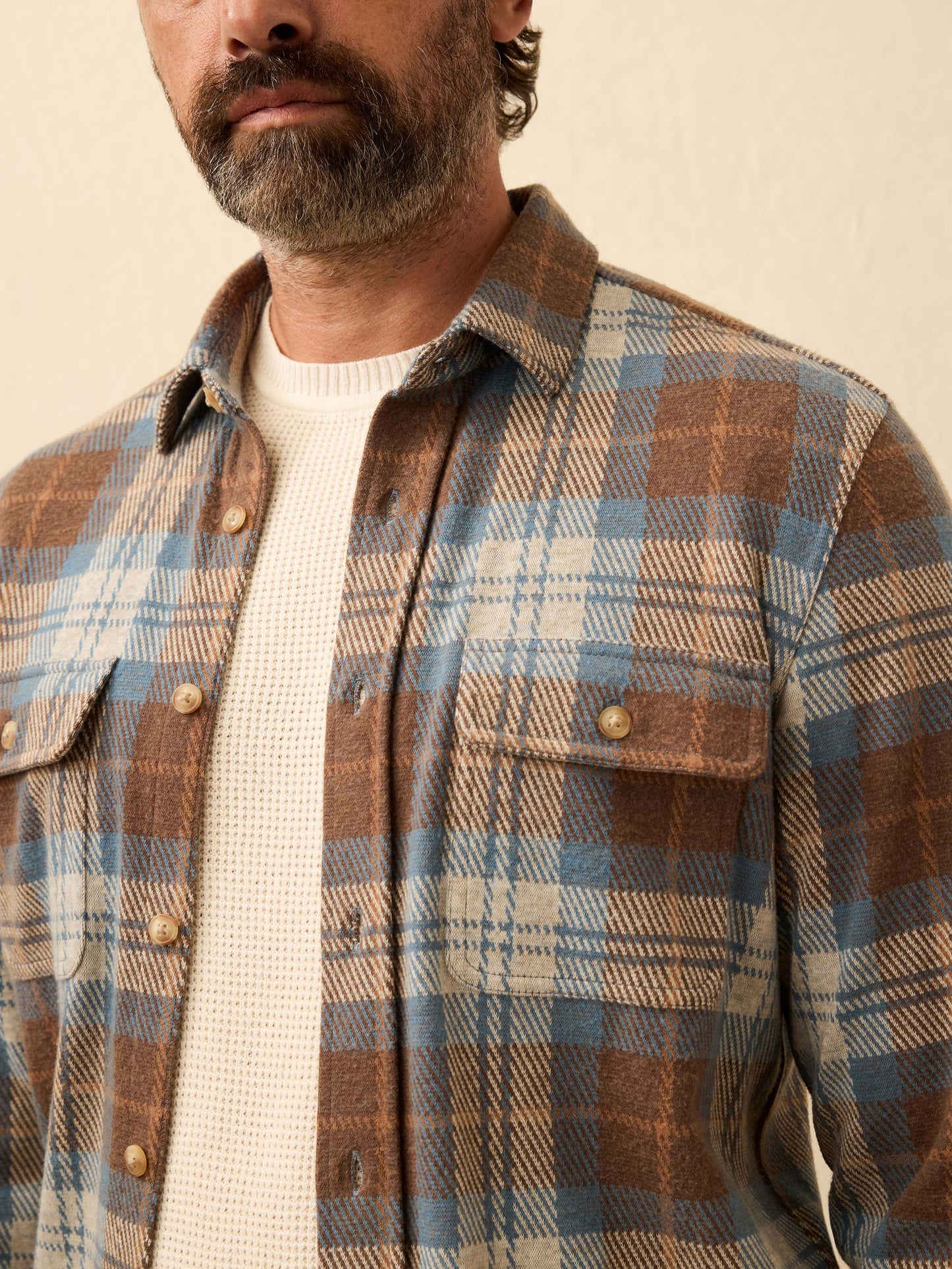 Legend™ Sweater Shirt - Bear River Plaid
