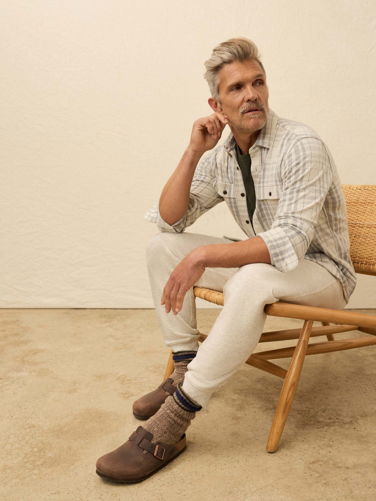 Legend™ Sweater Shirt - Cloud Ridge Plaid