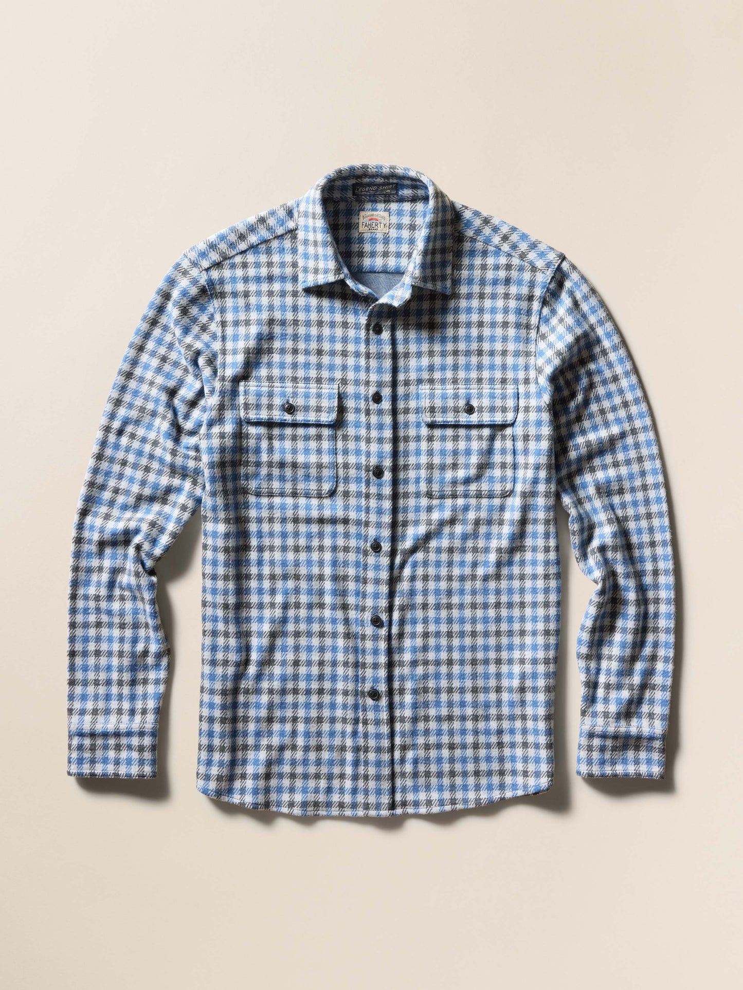 Legend™ Sweater Shirt - Graphite Sky Gingham