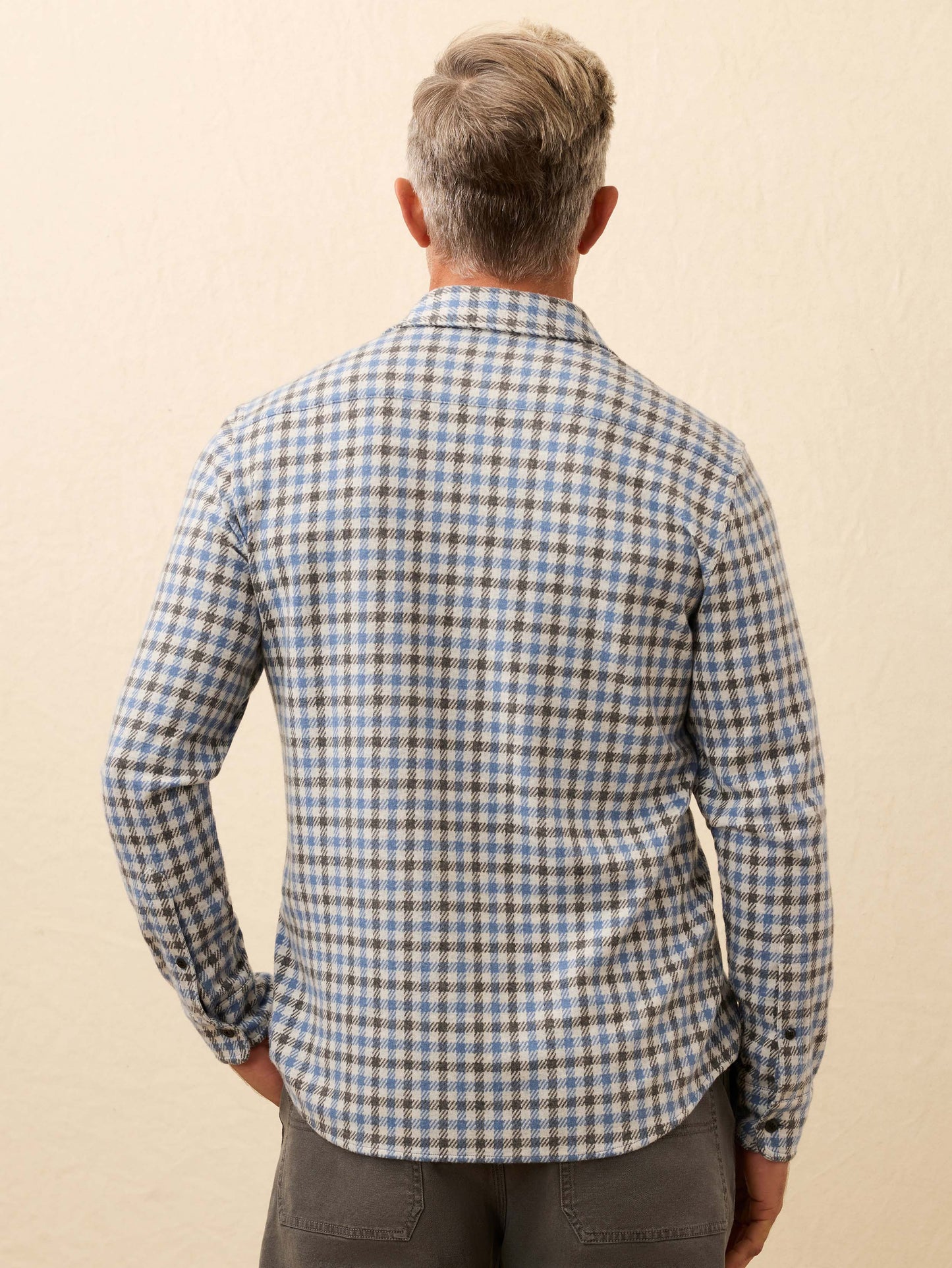 Legend™ Sweater Shirt - Graphite Sky Gingham