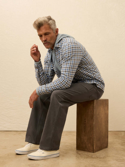 Legend™ Sweater Shirt - Graphite Sky Gingham