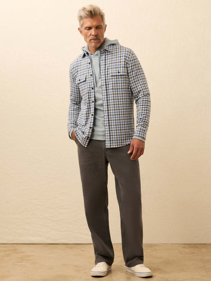 Legend™ Sweater Shirt - Graphite Sky Gingham