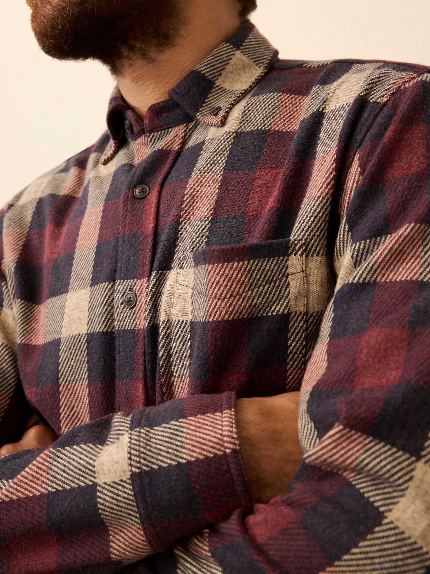 Legend™ Sweater Shirt (Single Pocket) - Burchfield Plaid