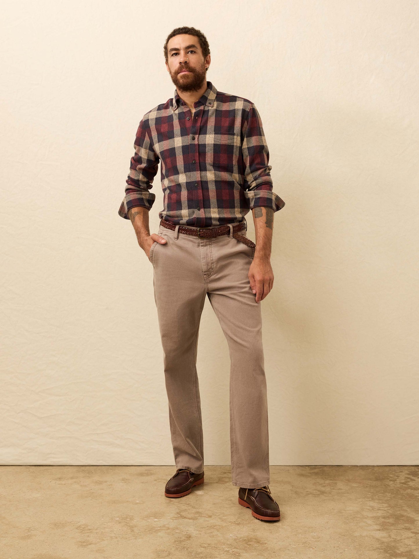 Legend™ Sweater Shirt (Single Pocket) - Burchfield Plaid
