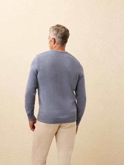 Heirloom Crewneck Sweater - Flint