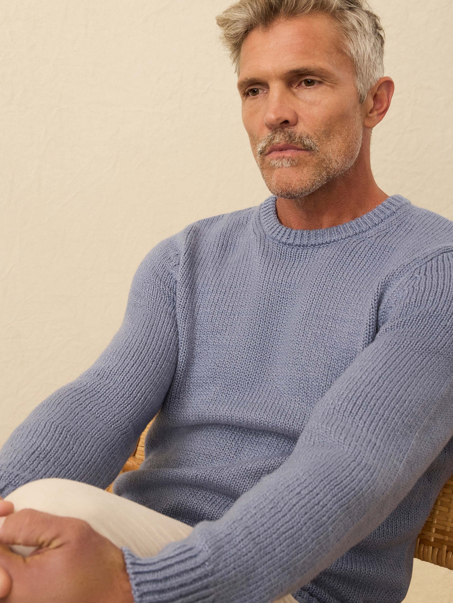 Heirloom Crewneck Sweater - Flint