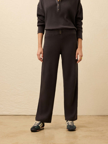 Apres Waffle Pant - Washed Black